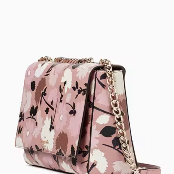 🚫SOLD Kate Spade Mini Emelyn Briar Lane Gala Floral Pink Multi Shoulder Purse - Picture 7 of 7